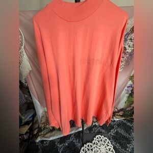 Fear of God ESSENTIALS Men's Coral Crew T-Shirt NWOT, Size XL